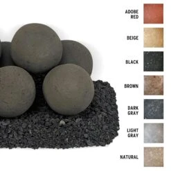 Rasmussen FBPK-3 Smooth FireShapes Ball Pack, 12-Each, 3-Inch Diameter