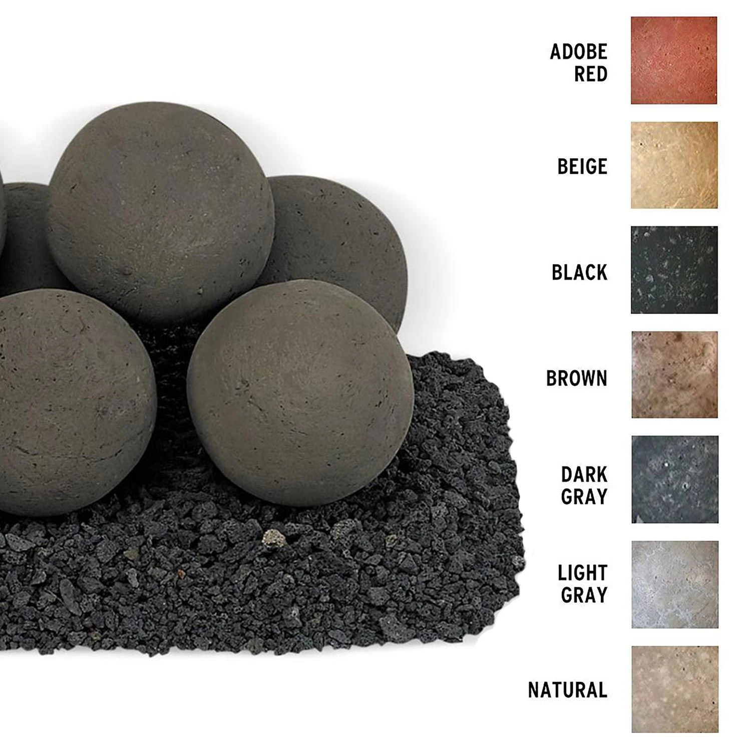 Rasmussen MFB-42-2 Massive Smooth FireBalls For 42-Inch Linear Burner, 8-Inch Diameter 1 Rasmussen MFB-42-2 Massive Smooth FireBalls For 42-Inch Linear Burner, 8-Inch Diameter