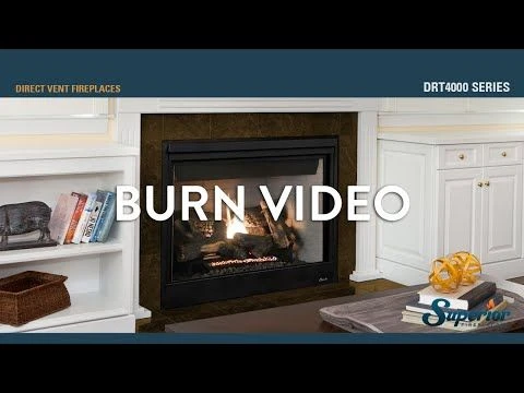 Superior DRT4045 45-Inch Electronic Ignition Direct Vent Gas Fireplace With Charred Oak Logs 5 Superior DRT4045 45-Inch Electronic Ignition Direct Vent Gas Fireplace With Charred Oak Logs - Image 5