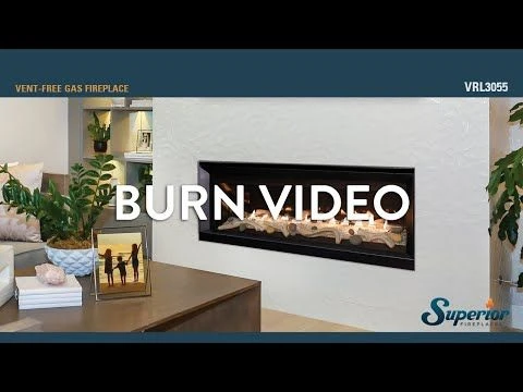 Superior VRL3045 45-Inch Electronic Ignition Vent-Free Gas Fireplace With Remote, Lights & Crushed Glass Media 7 Superior VRL3045 45-Inch Electronic Ignition Vent-Free Gas Fireplace With Remote, Lights & Crushed Glass Media - Image 7