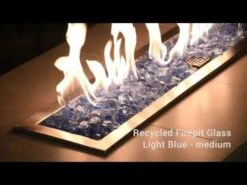 American Fire Glass 3/4-Inch Recycled Fire Glass, 10-Pounds, Light Blue 9 American Fire Glass 3/4-Inch Recycled Fire Glass, 10-Pounds, Light Blue -Heating Equipment Store SaYccrdL pA 32