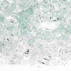 American Fire Glass 1/4-Inch Classic Fire Glass, 10-Pounds, Clear -Heating Equipment Store aff clr c