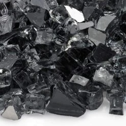 American Fire Glass 1/2-Inch Premium Fire Glass, 10-Pounds, Grey Reflective 8 American Fire Glass 1/2-Inch Premium Fire Glass, 10-Pounds, Grey Reflective -Heating Equipment Store aff gryrf12 c