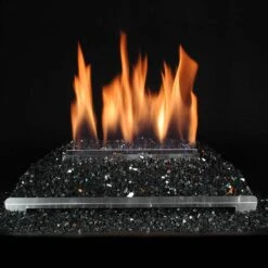Rasmussen AFM30-SS Alterna Ventless FireGlitter Stainless Steel 30-Inch Burner Kit