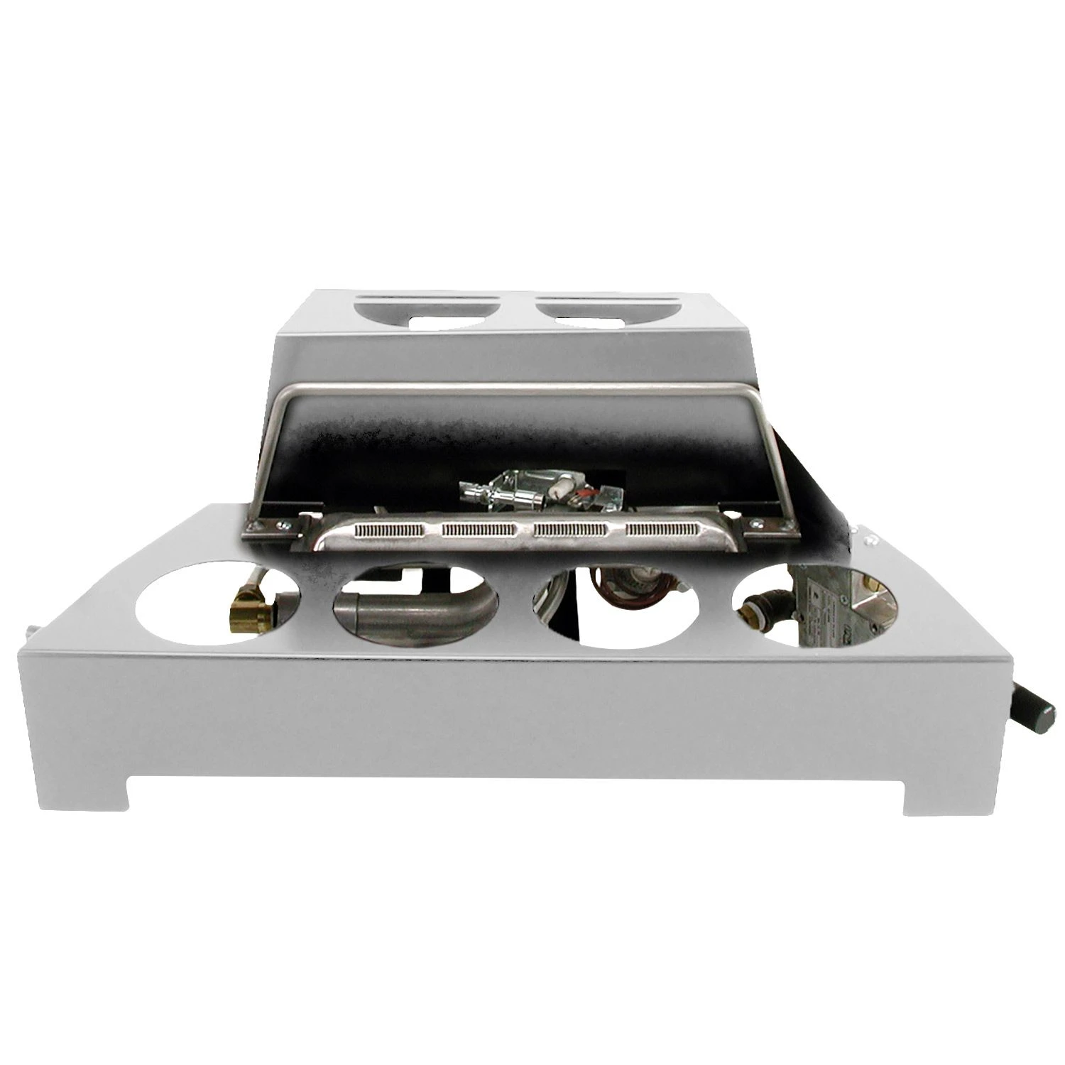 Rasmussen AFS20-SS Alterna Ventless FireStones Stainless Steel 20-Inch Burner Kit 2 Rasmussen AFS20-SS Alterna Ventless FireStones Stainless Steel 20-Inch Burner Kit - Image 2