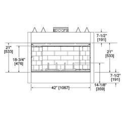 Majestic BE42 Royalton 42-Inch Radiant Wood Burning Fireplace 5 Majestic BE42 Royalton 42-Inch Radiant Wood Burning Fireplace -Heating Equipment Store be42 specs a 01 20