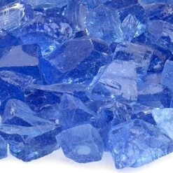American Fire Glass 3/4-Inch Recycled Fire Glass, 10-Pounds, Light Blue 7 American Fire Glass 3/4-Inch Recycled Fire Glass, 10-Pounds, Light Blue -Heating Equipment Store cg ltblue m c
