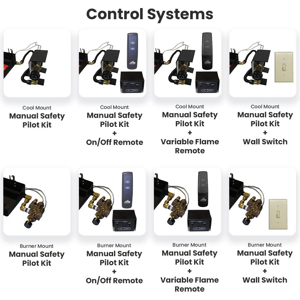 Hargrove Classic Oak See-Through Shallow Vented Gas Log Set With ANSI Certified Burner (HGCLSSS-SSB-ANSI) 3 Hargrove Classic Oak See-Through Shallow Vented Gas Log Set With ANSI Certified Burner (HGCLSSS-SSB-ANSI) - Image 3