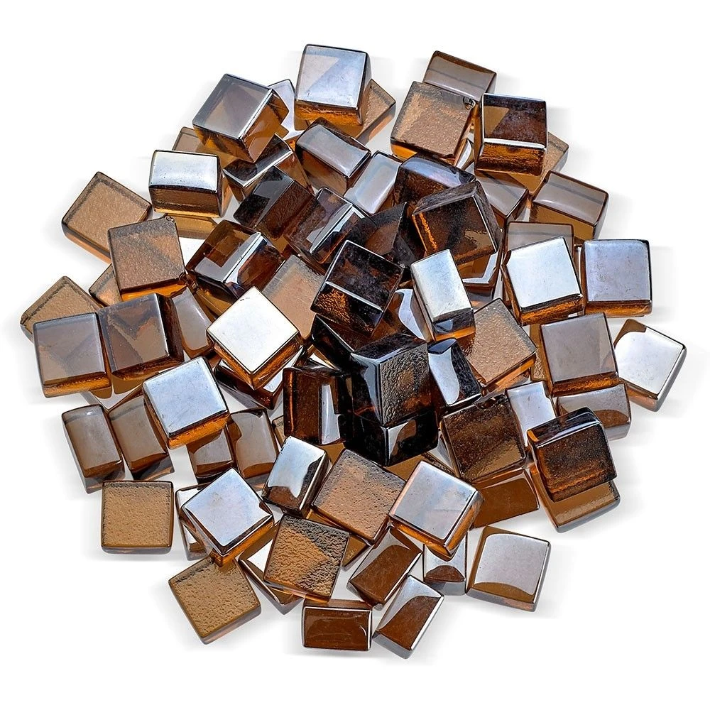 American Fire Glass 1/2-Inch Fireglass 2.0, 10-Pounds, Copper Luster 1 American Fire Glass 1/2-Inch Fireglass 2.0, 10-Pounds, Copper Luster