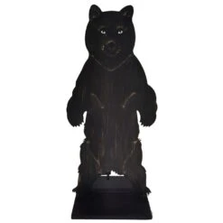 Dagan DG-5802 Four Piece Bear Fireset, Black Steel, 25-Inches