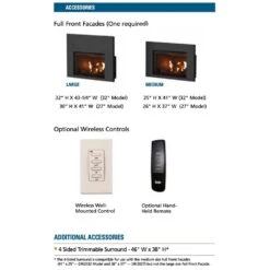 Superior DRI2027 27-Inch Electronic Ignition Direct Vent Gas Fireplace Insert With Aged Oak Logs 7 Superior DRI2027 27-Inch Electronic Ignition Direct Vent Gas Fireplace Insert With Aged Oak Logs -Heating Equipment Store dri2000 access a 08 20 1