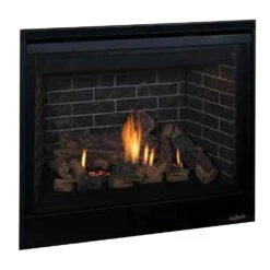 Superior DRT3540 40-Inch Electronic Ignition Direct Vent Gas Fireplace With Remote & Charred Oak Logs