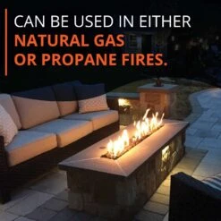 HPC Fire 1/4 Inch Decorative Fire Glass, 10 Pounds, Bronze 5 HPC Fire 1/4 Inch Decorative Fire Glass, 10 Pounds, Bronze -Heating Equipment Store fire glass gas source image 1