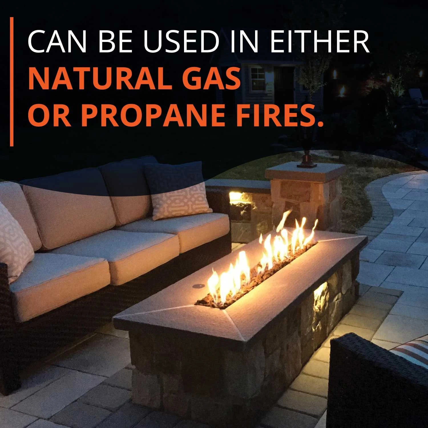 HPC Fire 1/4 Inch Decorative Fire Glass, 10 Pounds, Bronze 3 HPC Fire 1/4 Inch Decorative Fire Glass, 10 Pounds, Bronze - Image 3