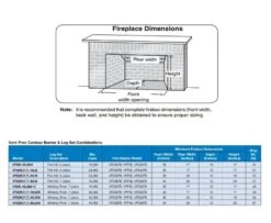 Empire White Mountain Hearth VFDTxx Flint Hill Ceramic Fiber Gas Log Set With Ventless Burner And Thermostat Valve -Heating Equipment Store flint hill whiskey dimensions 1