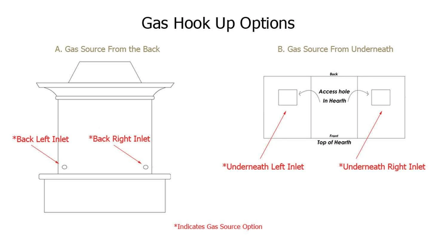 American Fyre Designs Grand Petite Cordova Outdoor Gas Fireplace 4 American Fyre Designs Grand Petite Cordova Outdoor Gas Fireplace - Image 4
