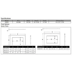 Napoleon GDIX3N-1 Oakville Series Electronic Ignition Direct Vent Gas Fireplace Insert -Heating Equipment Store gdix3 specs