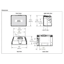 Napoleon GDIX4N-1 Oakville Series Electronic Ignition Direct Vent Gas Fireplace Insert 16 Napoleon GDIX4N-1 Oakville Series Electronic Ignition Direct Vent Gas Fireplace Insert -Heating Equipment Store gdix4 specs 3