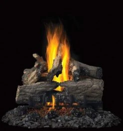 Napoleon GL22 Reversible Vented Gas Log Set, 22-Inch -Heating Equipment Store gl22 tree bark