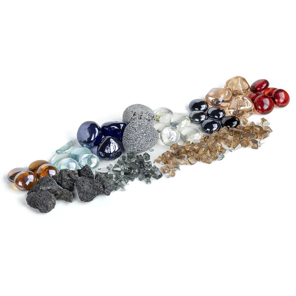The Outdoor GreatRoom Company GLASS-MEDIA-BOX Fire Glass And Lava Rock Sample Box 6 The Outdoor GreatRoom Company GLASS-MEDIA-BOX Fire Glass And Lava Rock Sample Box - Image 6