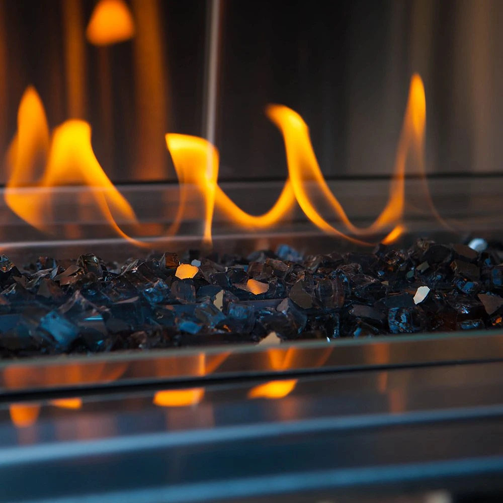 Firegear GL-LIGHTBLUE-10 10-Pound Broken Fireglass, 1/2 To 3/4-Inch, Light Blue Blend 2 Firegear GL-LIGHTBLUE-10 10-Pound Broken Fireglass, 1/2 To 3/4-Inch, Light Blue Blend - Image 2