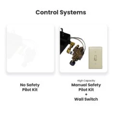 Hargrove Kodiak Timbers Double Stack Vented Gas Log Set With Burner Kit (HGKTS-DSB) 7 Hargrove Kodiak Timbers Double Stack Vented Gas Log Set With Burner Kit (HGKTS-DSB) -Heating Equipment Store hargrove control systems summit oak a 11 22 1