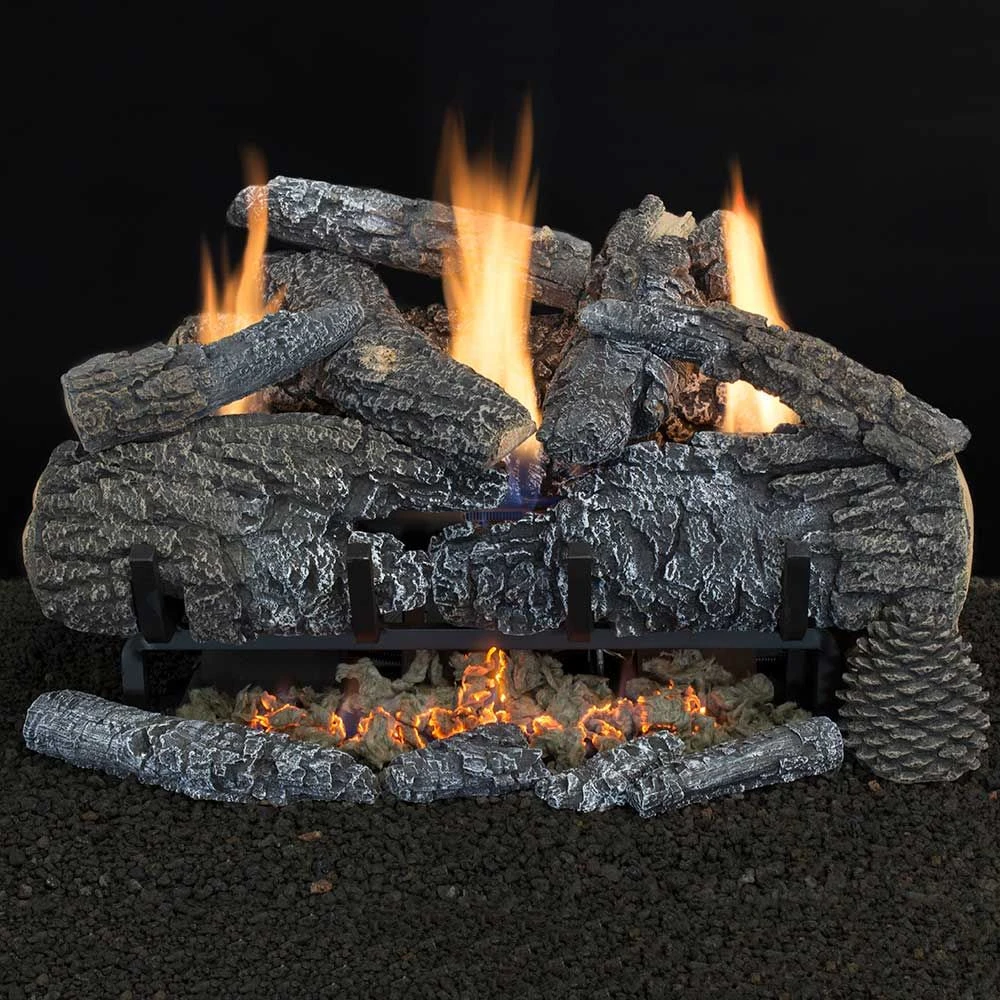 Hargrove ANSI Certified Yukon Char Vent-Free Gas Log Set (HGETYC) 1 Hargrove ANSI Certified Yukon Char Vent-Free Gas Log Set (HGETYC)