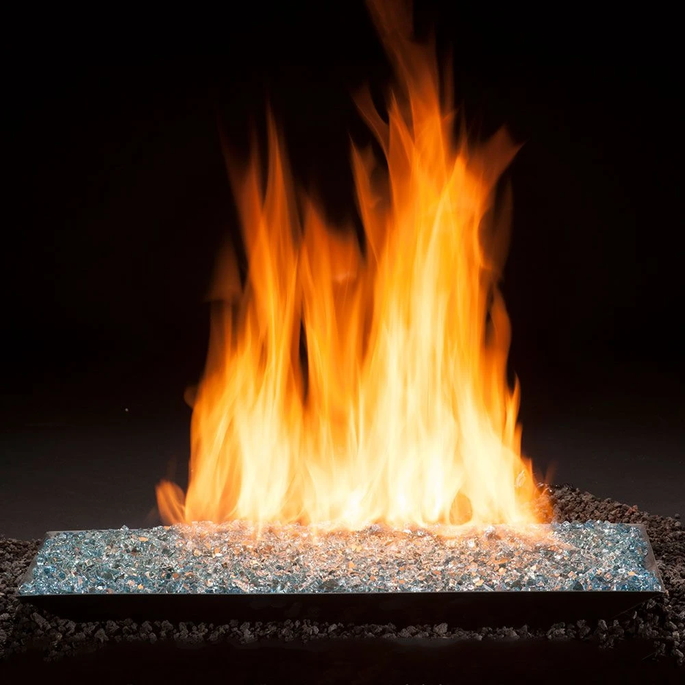 Hargrove 30-Inch Full Pan Vented Gas Fire Glass Set With Burner Kit (HGFG30-FPB) 1 Hargrove 30-Inch Full Pan Vented Gas Fire Glass Set With Burner Kit (HGFG30-FPB)