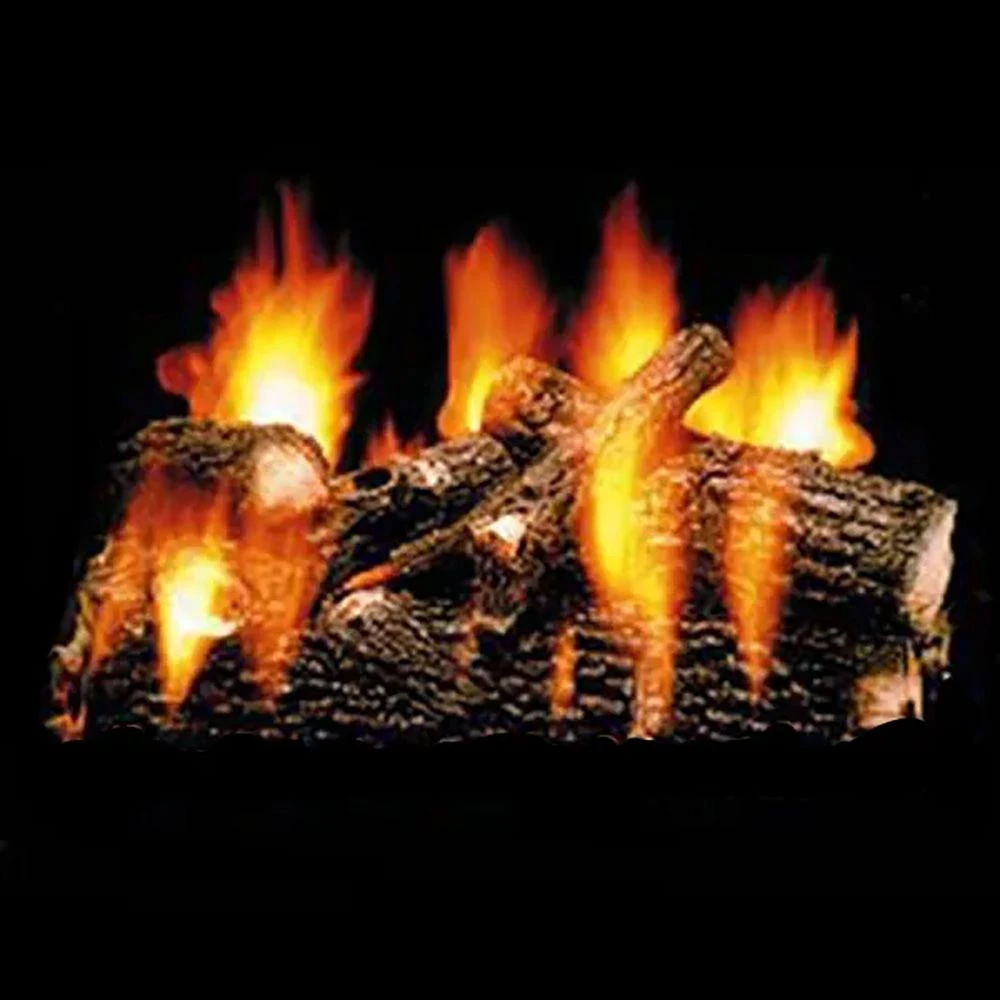 Hargrove Oak Full Pan Vented Gas Log Set With Burner Kit (HGOOSFP-FPB) 1 Hargrove Oak Full Pan Vented Gas Log Set With Burner Kit (HGOOSFP-FPB)