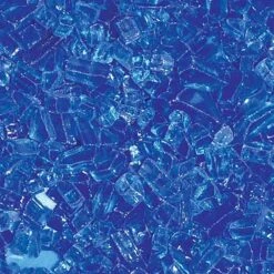 HPC Fire 1/4 Inch Decorative Fire Glass, 10 Pounds, Cobalt Blue