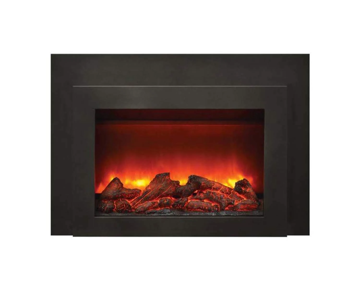 Sierra Flame By Amantii INS-FM Electric Fireplace Insert With Logs 2 Sierra Flame By Amantii INS-FM Electric Fireplace Insert With Logs - Image 2