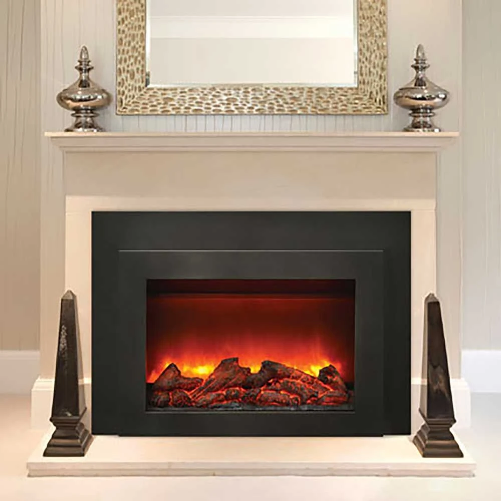 Sierra Flame By Amantii INS-FM Electric Fireplace Insert With Logs 1 Sierra Flame By Amantii INS-FM Electric Fireplace Insert With Logs