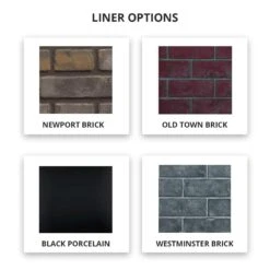 Napoleon GDI3N-1 Oakville Series Millivolt Ignition Direct Vent Gas Fireplace Insert -Heating Equipment Store liner options 10 19 1