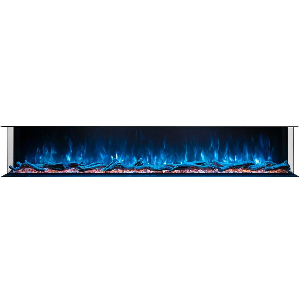 Modern Flames Landscape Pro Multi 120-Inch Three-Sided Built-In Electric Fireplace 2 Modern Flames Landscape Pro Multi 120-Inch Three-Sided Built-In Electric Fireplace - Image 2