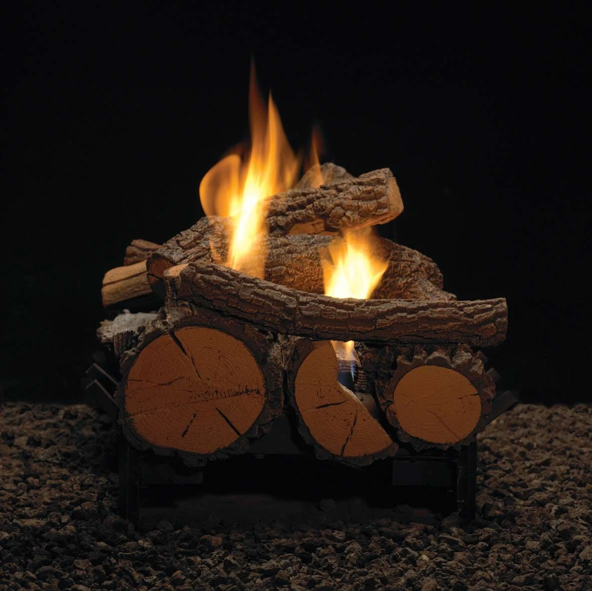 Empire White Mountain Hearth LSUxxRR-Kit Refractory Rock Creek Multi-Sided Complete Fireplace Log Set 3 Empire White Mountain Hearth LSUxxRR-Kit Refractory Rock Creek Multi-Sided Complete Fireplace Log Set - Image 3