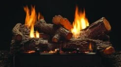 Empire White Mountain Hearth LSUxxSF Ceramic Fiber Stone River Double Sided Gas Logs Only