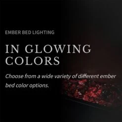 Napoleon NEFB26H Cineview 26-Inch Built-In Electric Fireplace With Logs, Crystal Media And Remote 20 Napoleon NEFB26H Cineview 26-Inch Built-In Electric Fireplace With Logs, Crystal Media And Remote -Heating Equipment Store nefb26h feat d 02 22