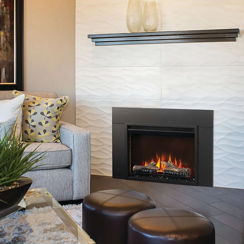 Napoleon NEFB26H Cineview 26-Inch Built-In Electric Fireplace With Logs, Crystal Media And Remote 3 Napoleon NEFB26H Cineview 26-Inch Built-In Electric Fireplace With Logs, Crystal Media And Remote - Image 3