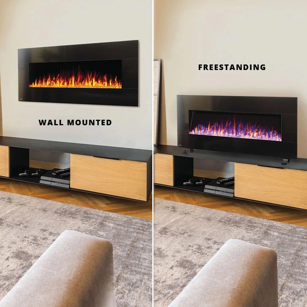 Napoleon NEFL50HF-BT Harsten 50-Inch Wall Mount Or Standalone Electric Fireplace With Bluetooth Speakers 4 Napoleon NEFL50HF-BT Harsten 50-Inch Wall Mount Or Standalone Electric Fireplace With Bluetooth Speakers - Image 4