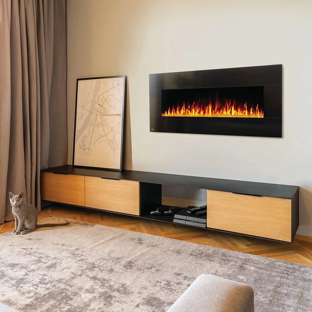 Napoleon NEFL50HF-BT Harsten 50-Inch Wall Mount Or Standalone Electric Fireplace With Bluetooth Speakers 3 Napoleon NEFL50HF-BT Harsten 50-Inch Wall Mount Or Standalone Electric Fireplace With Bluetooth Speakers - Image 3