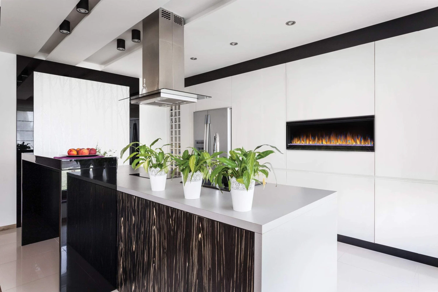 Napoleon NEFLxxCHS-1 Alluravision Slimline Linear Electric Fireplace 2 Napoleon NEFLxxCHS-1 Alluravision Slimline Linear Electric Fireplace - Image 2