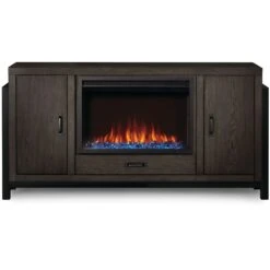Napoleon NEFP30-3020RK Franklin Electric Fireplace TV Stand With 30-Inch Cineview Firebox