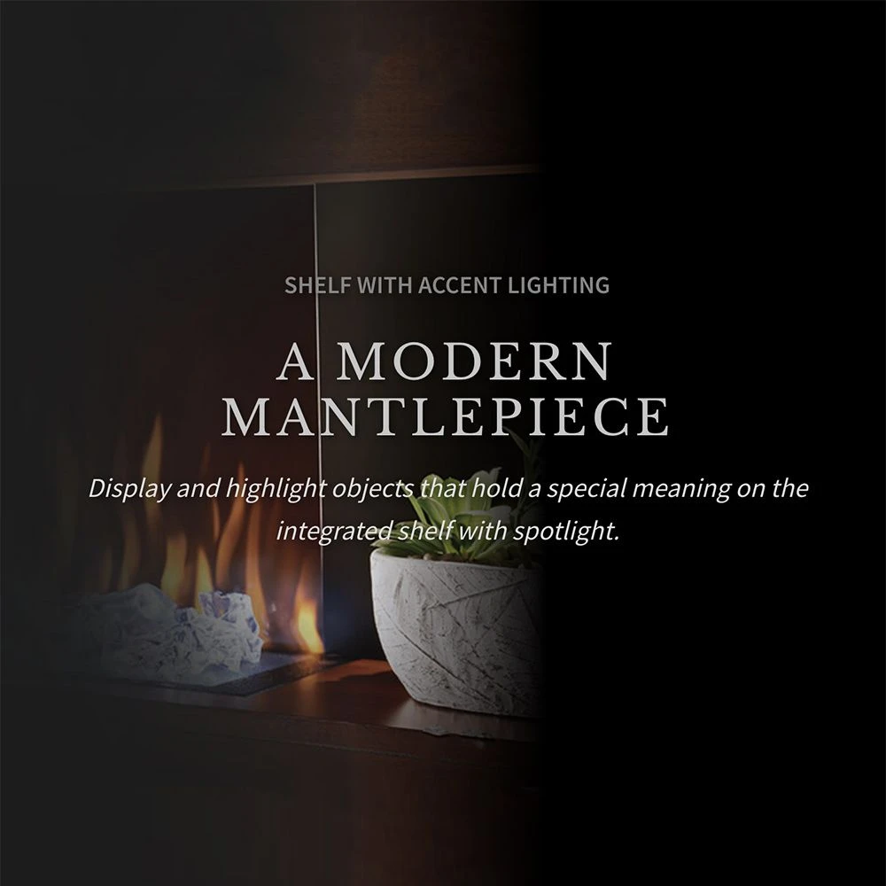 Napoleon NEFP32-5320BW Stylus Steinfeld Wall Mount Electric Fireplace With Remote And Wood Surround 5 Napoleon NEFP32-5320BW Stylus Steinfeld Wall Mount Electric Fireplace With Remote And Wood Surround - Image 5