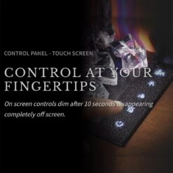 Napoleon NEFP32-5320BW Stylus Steinfeld Wall Mount Electric Fireplace With Remote And Wood Surround 20 Napoleon NEFP32-5320BW Stylus Steinfeld Wall Mount Electric Fireplace With Remote And Wood Surround -Heating Equipment Store nefp32 5320bw feat e 02 22