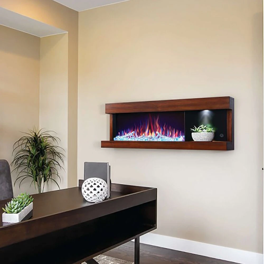 Napoleon NEFP32-5320BW Stylus Steinfeld Wall Mount Electric Fireplace With Remote And Wood Surround 2 Napoleon NEFP32-5320BW Stylus Steinfeld Wall Mount Electric Fireplace With Remote And Wood Surround - Image 2