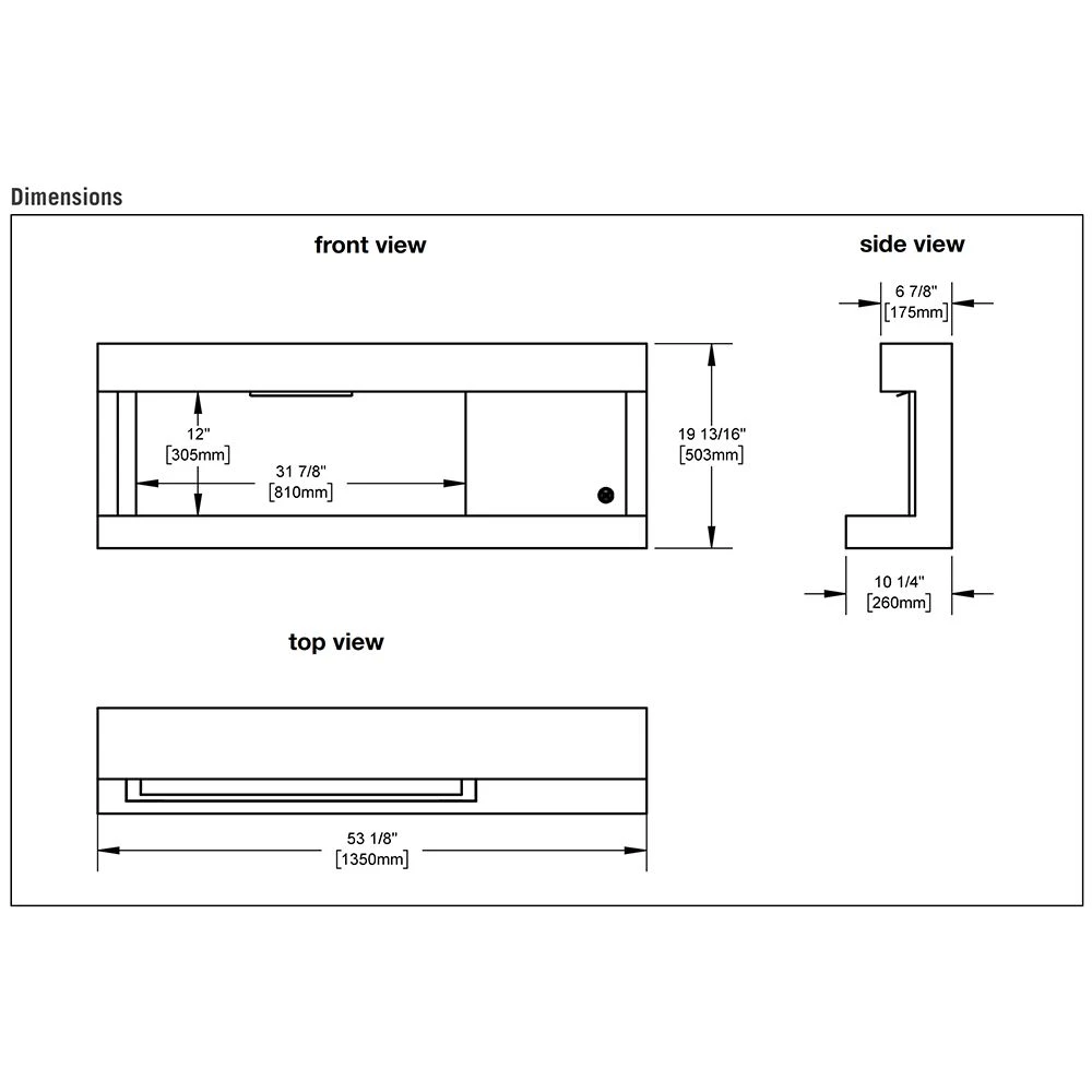 Napoleon NEFP32-5320BW Stylus Steinfeld Wall Mount Electric Fireplace With Remote And Wood Surround 13 Napoleon NEFP32-5320BW Stylus Steinfeld Wall Mount Electric Fireplace With Remote And Wood Surround - Image 13