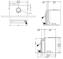 Osburn 2000 Wood Insert 6 Osburn 2000 Wood Insert -Heating Equipment Store ob02011 specs