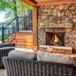 Outdoor Lifestyles Courtyard 36-Inch Outdoor Gas Fireplace 8 Outdoor Lifestyles Courtyard 36-Inch Outdoor Gas Fireplace -Heating Equipment Store odcoug 36 config c 06 23