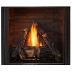 Outdoor Lifestyles Courtyard 36-Inch Outdoor Gas Fireplace With IntelliFire Ignition