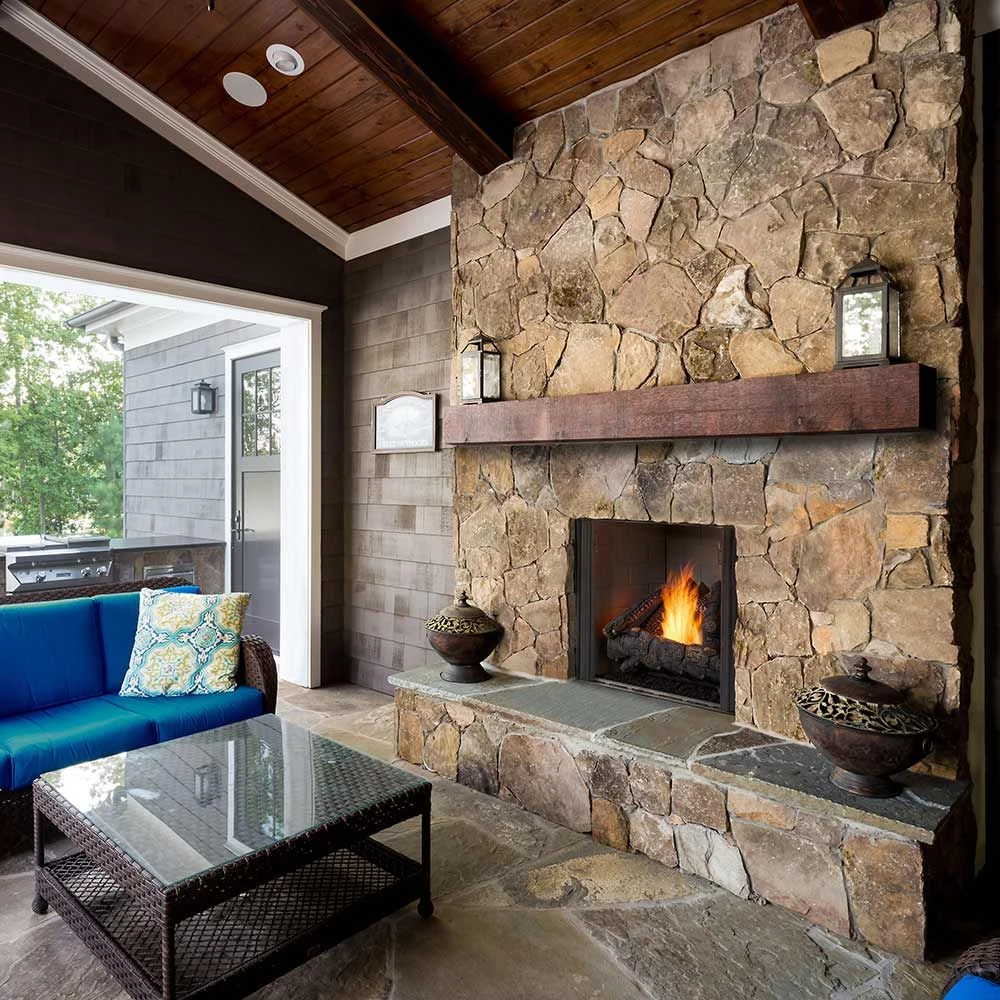 Outdoor Lifestyles Courtyard 36-Inch Outdoor Gas Fireplace With IntelliFire Ignition 3 Outdoor Lifestyles Courtyard 36-Inch Outdoor Gas Fireplace With IntelliFire Ignition - Image 3